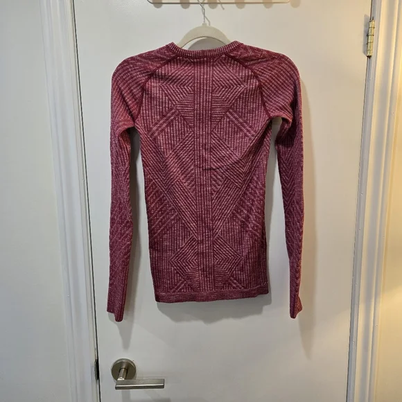 Lululemon Rest Less Pullover in Heathered Berry Rumble - Picture 3 of 4